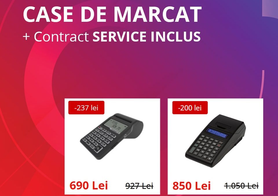 oferta case marcat fiscal online minim service