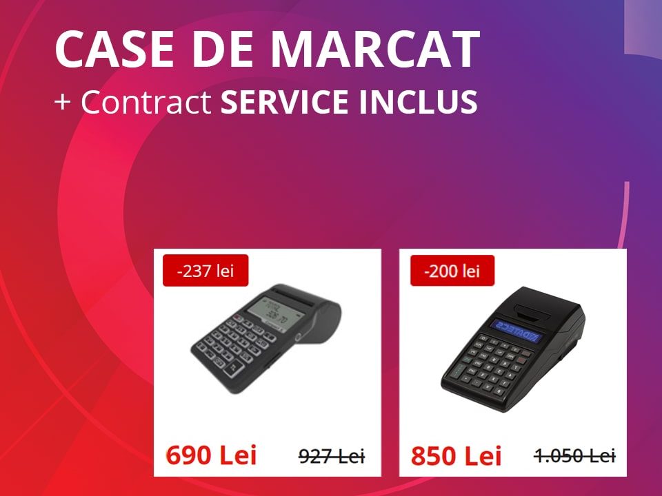 oferta case marcat fiscal online minim service