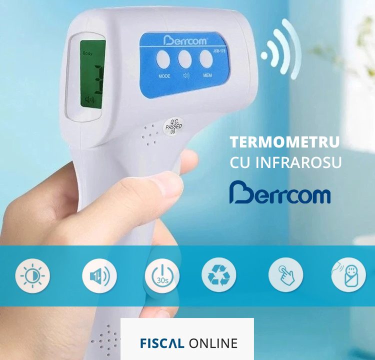 Termometru Non Contact Berrcom cu infrarosu