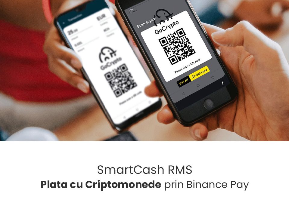 SmartCash RMS - Plata cu Criptomonede prin Binance Pay