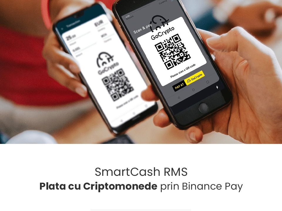 SmartCash RMS - Plata cu Criptomonede prin Binance Pay